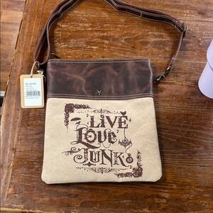 Live Love Junk Crossbody Bag - Sixtease